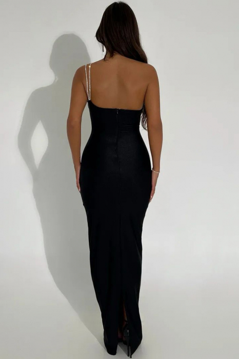 Rochie lunga eleganta, mulata pe un umar [2]