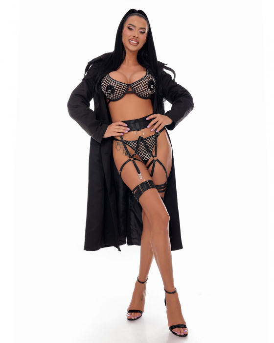 Set de lenjerie intima 4 piese, cu bretele reglabile [3]