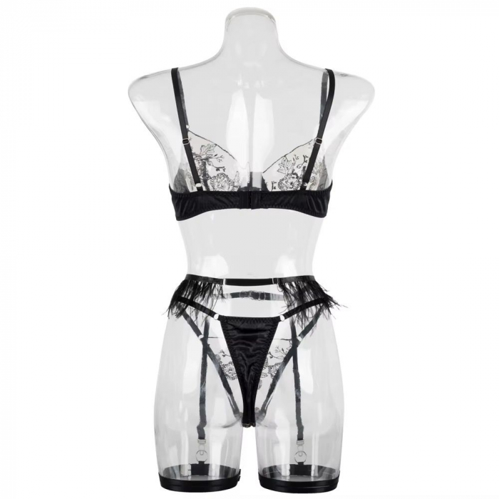 Set de lenjerie intima 4 piese, CU PENE [5]