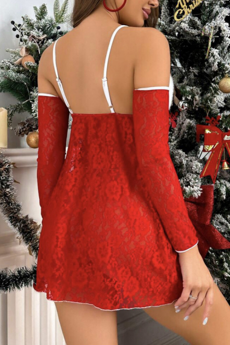 Set lenjerie 2piese, cu tematica de Craciun [5]