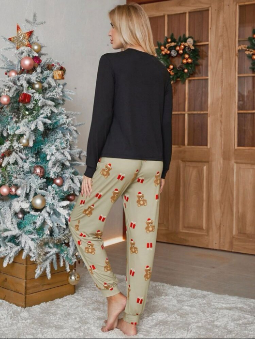 Set pijama cu imprimeu de Craciun [2]