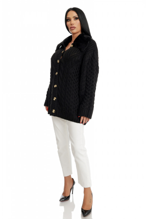 Cardigan lejer cu nasturi [3]