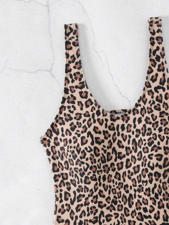 Costum de baie intreg, animal print [4]
