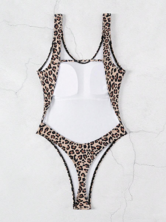 Costum de baie intreg, animal print [3]