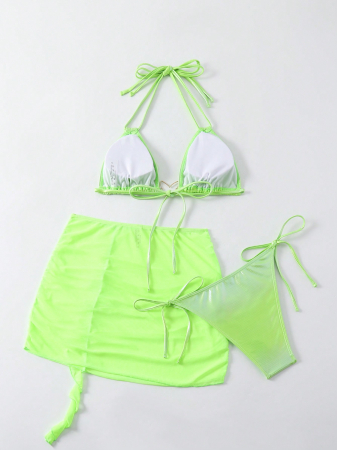 Costum de baie cu aspect sidefat [4]