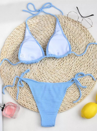 Costum de baie din 2 piese, verde [2]