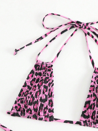 Costum de baie din 2 piese, cu imprimeu [4]