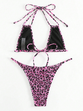 Costum de baie din 2 piese, cu imprimeu [2]