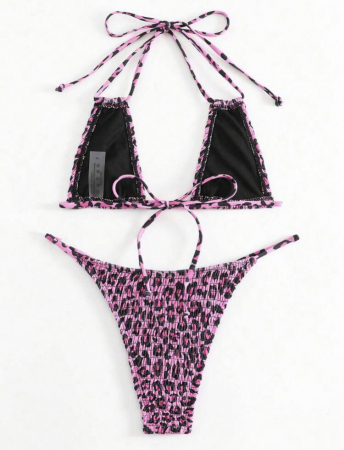 Costum de baie din 2 piese, cu imprimeu [2]