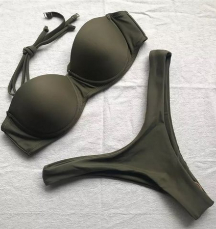 Costum de baie din 2 piese, cu push-up [0]