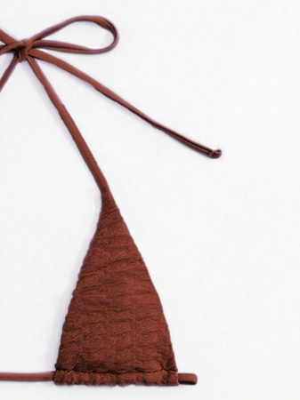 Costum de baie din 2 piese, maro [2]