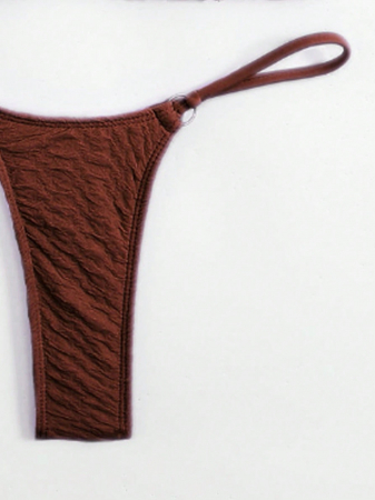 Costum de baie din 2 piese, maro [3]