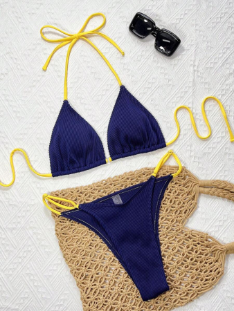 Costum de baie din 2 piese, cu imprimeu [3]