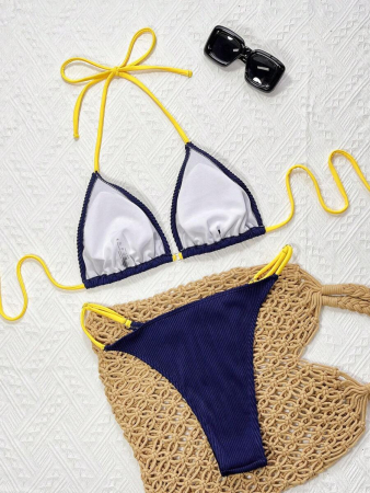 Costum de baie din 2 piese, cu imprimeu [1]