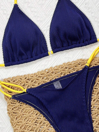 Costum de baie din 2 piese, cu imprimeu [2]