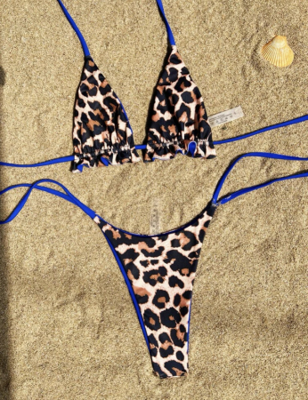 Costum de baie din 3 piese, cu imprimeu [4]