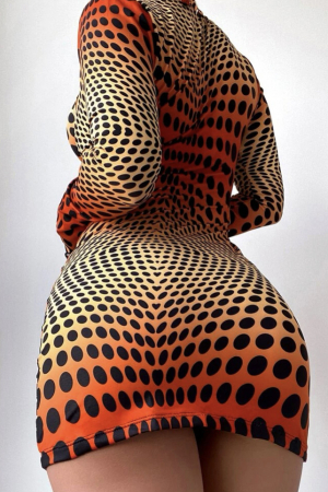 Costum de baie din 3 piese, cu imprimeu [1]