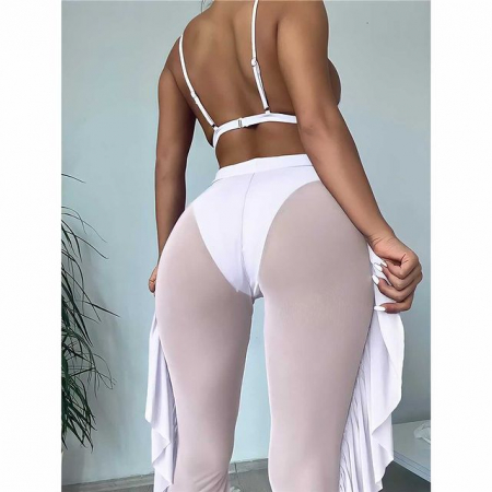 Costum de baie din 3 piese, cu pantaloni [1]