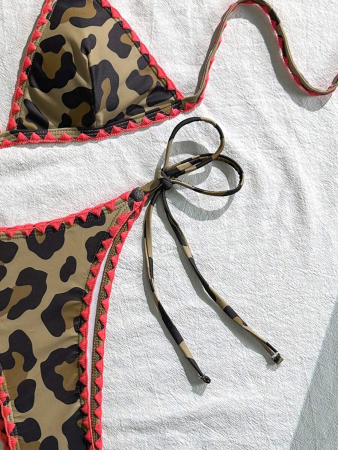 Costum de baie 2 piese, animal print [5]