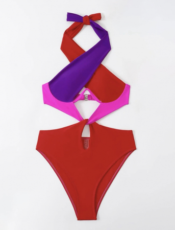 Costum de baie intreg cu decupaj [3]