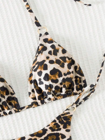 Costum de baie 2 piese, animal print [2]