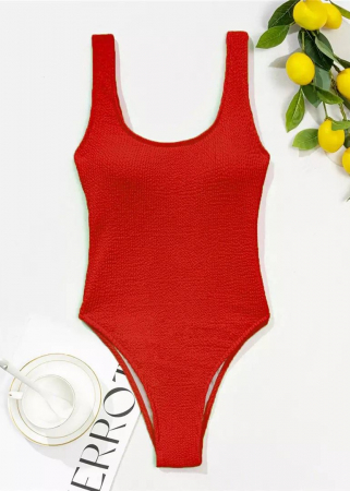 Costum de baie intreg, rosu [2]