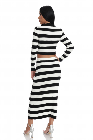 Costum din 2 piese bluza si fusta [2]
