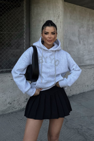 Fusta-pantalon cu aspect plisat [3]