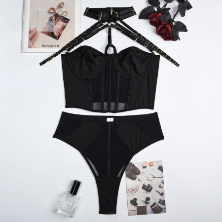 Lenjerie intima 2 piese, cu top [3]