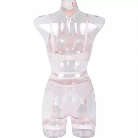 Lenjerie intima 3 piese, cu decupaje [7]