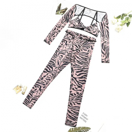 Lenjerie intima 4 piese, cu imprimeu [4]