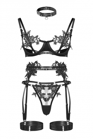 Lenjerie intima 5 piese, din dantela [2]