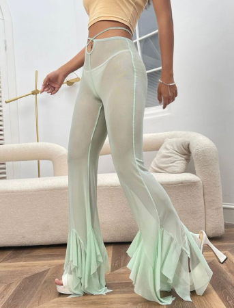 Pantaloni de plaja, cu decupaj [0]