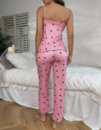 Pijama cu top si pantaloni lungi [1]