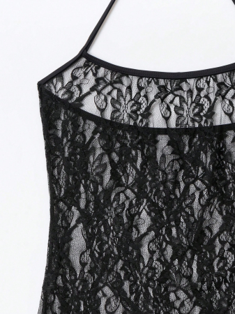 Rochie de plaja lunga, din dantela [3]