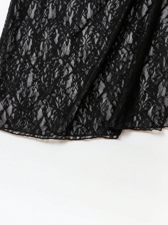 Rochie de plaja lunga, din dantela [4]