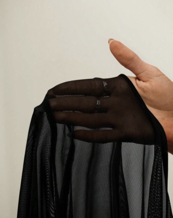 Rochie de plaja scurta, negru [7]
