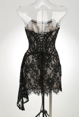 Rochie mini din dantela [7]