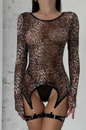 Set lenjerie 2 piese - Set 2 piese, animal print