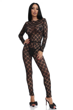 Daniela Crudu - Set 2 piese bluza si pantaloni, din dantela