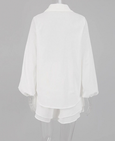 Set 2 piese format din bluza si fusta-pantaloni. [3]