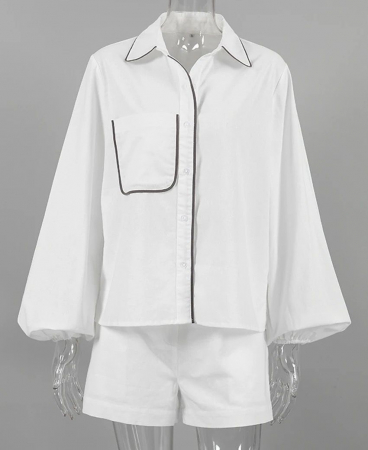 Set 2 piese: camasa si pantaloni scurti. [1]