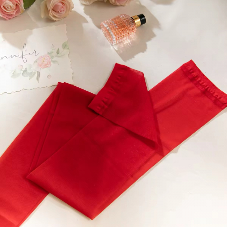 Set 4 piese cu imprimeu inimioare, rosu [3]