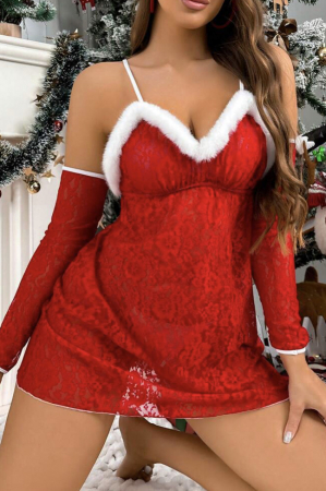 Set lenjerie 2piese, cu tematica de Craciun [1]