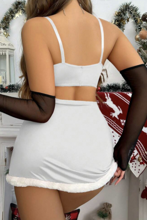 Set lenjerie 4 piese, cu tematica de Craciun [1]