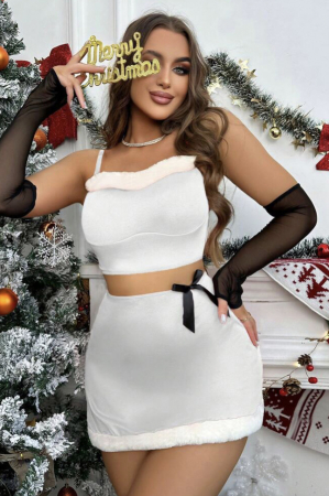 Set lenjerie 4 piese, cu tematica de Craciun [4]