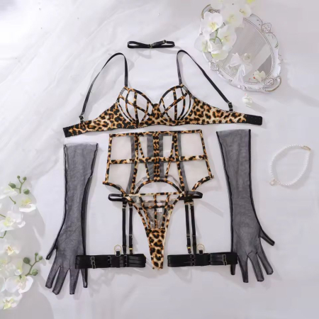 Set lenjerie intimă 6 piese, ANIMAL PRINT [3]