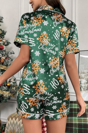 Set pijama cu imprimeu de Craciun [1]