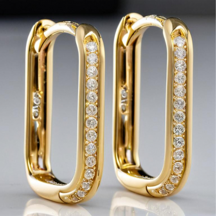 Cercei aur galben 14k Elyse [2]