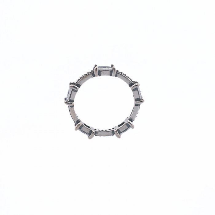 Inel argint Line and Stone marime 60 [2]